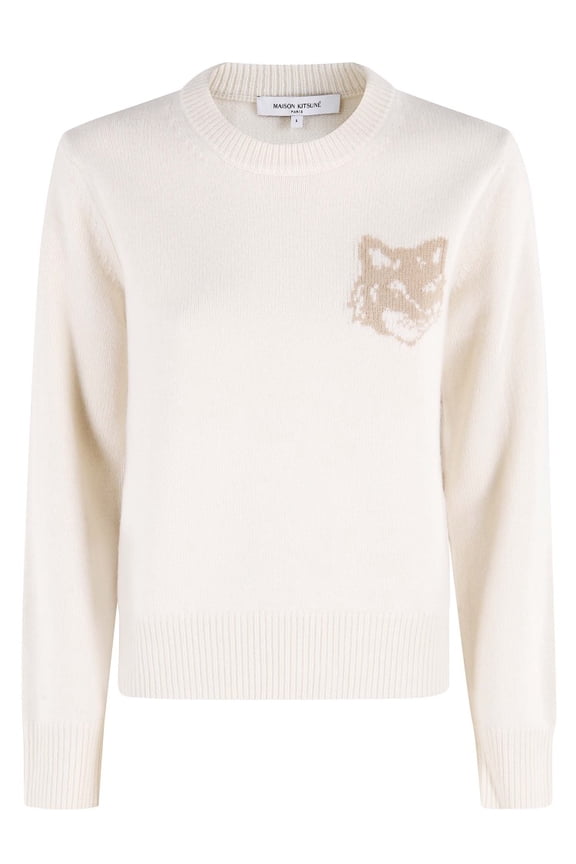 é Fox Head Intarsia Merino Jumper (Women's)