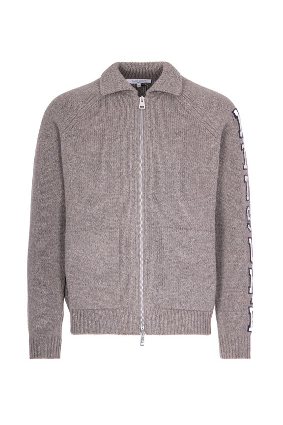 é Grey Wool College Jacket (Men's)