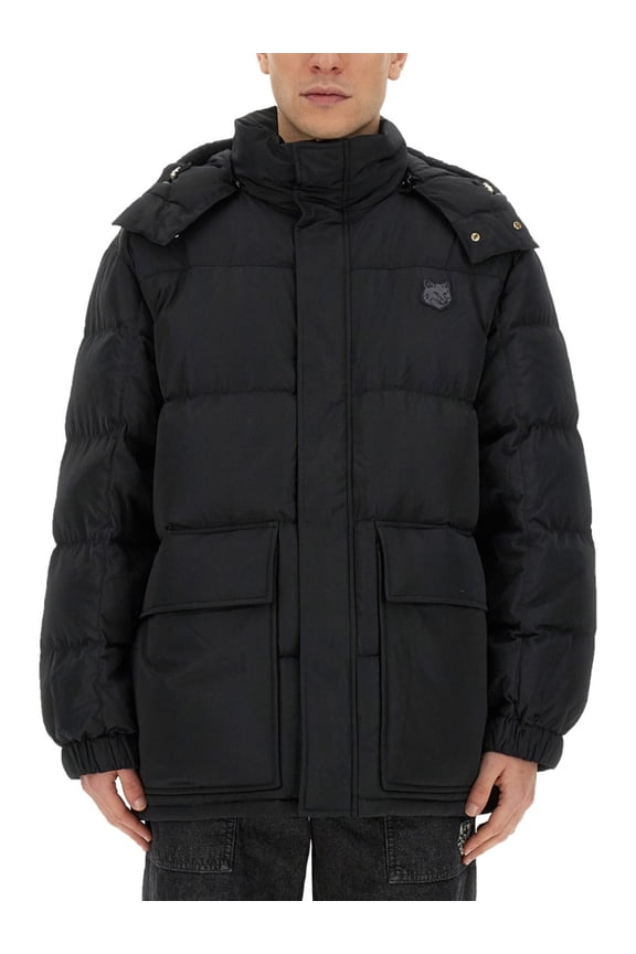 é Oversized Puffy Jacket With High Collar (Men's)
