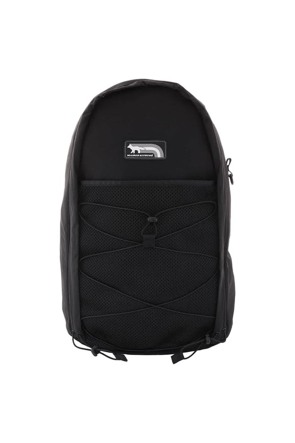 Black Flash Fox Nylon Backpack