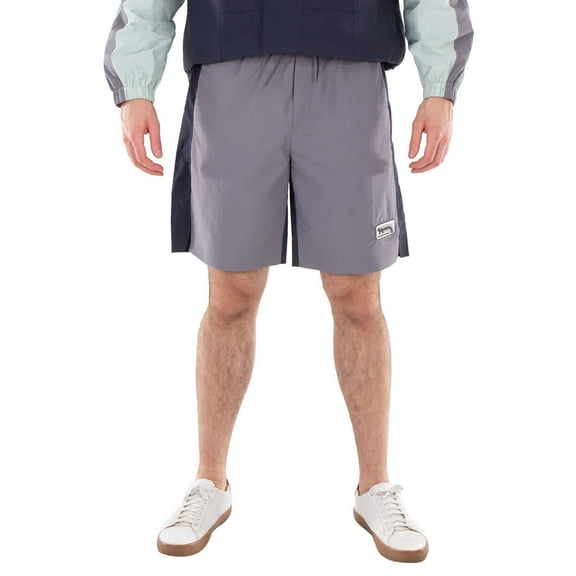 Maison Kitsune Colour-Block Track Shorts, Size Small