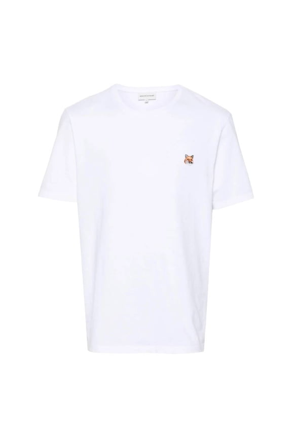 Fox Head Patch Cotton T-Shirt, Size X-Small