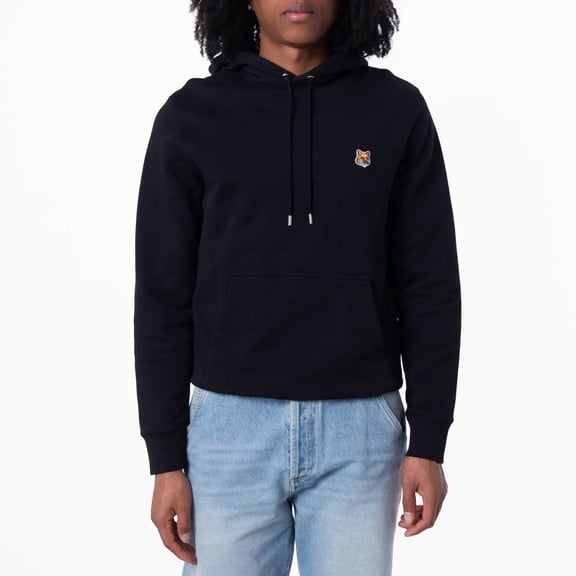 Maison Kitsune Fox Head Patch Regular Hoodie, Size X-Small