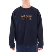 Maison Kitsune Gradient Logo Oversized Sweatshirt, Size X-Small