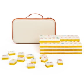 Maison Lude Cirquejong 160 Piece Mahjong Tiles with Carry Case
