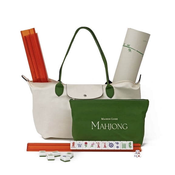 Maison Lude Mahjong Set, 160-Piece, Limited Edition