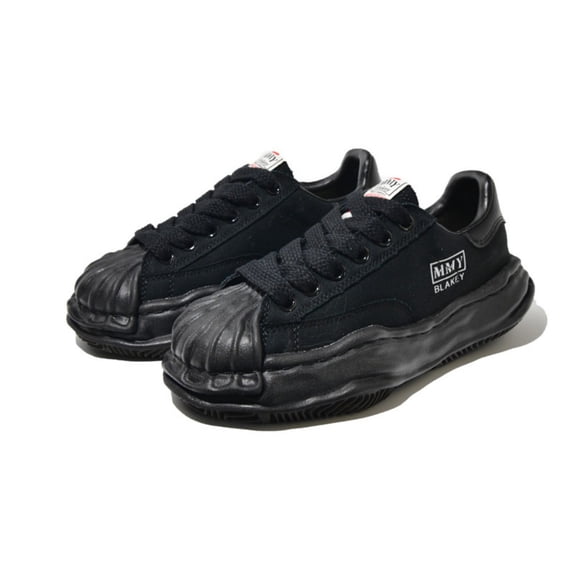 Maison MIHARA Inspired Unisex Dissolving Sole Sneakers, Thick Platform Casual Shoes, Low-Top Streetwear Footwear with Air Cushion for Men Women Daily Commute