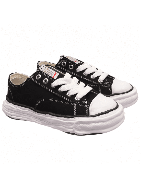 YASUHIRO Low-top Sneakers Low Cut Lace Up Sneakers, Unisex, Suitable for Various Scenarios