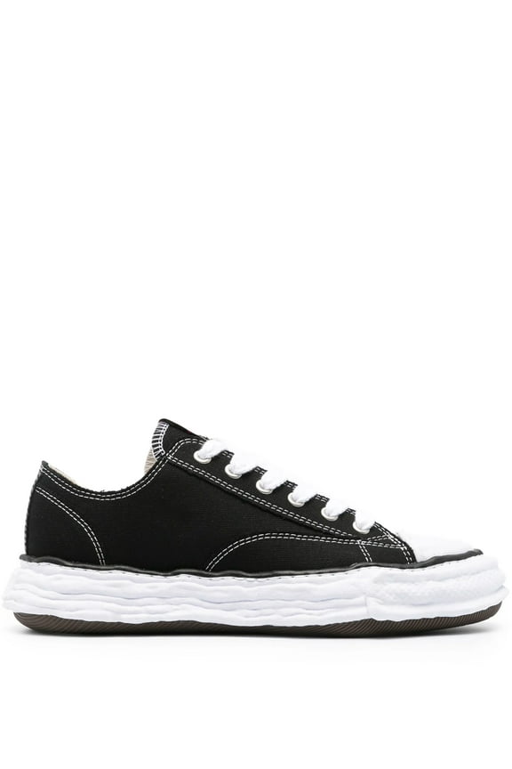 YASUHIRO MMY Black Canvas Shoes Peterson23 low-top sneakers