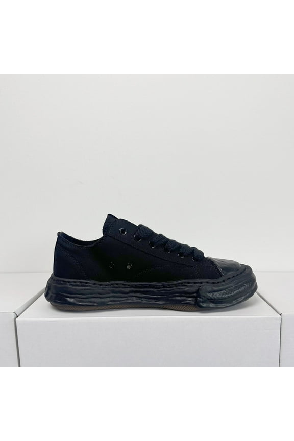YASUHIRO MMY Black Shoes Canvas Peterson23 Low-top Sneakers