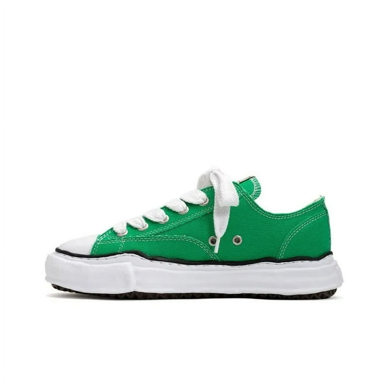 Maison MIHARA YASUHIRO MMY Shoes Peterson OG Sole Canvas Low Green