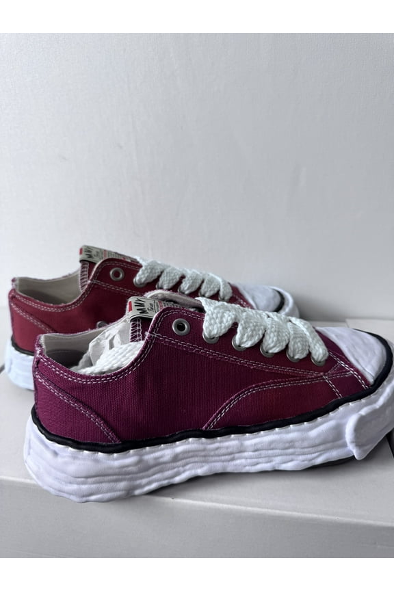 YASUHIRO MMY Shoes Peterson23 Low-top Sneakers Burgundy