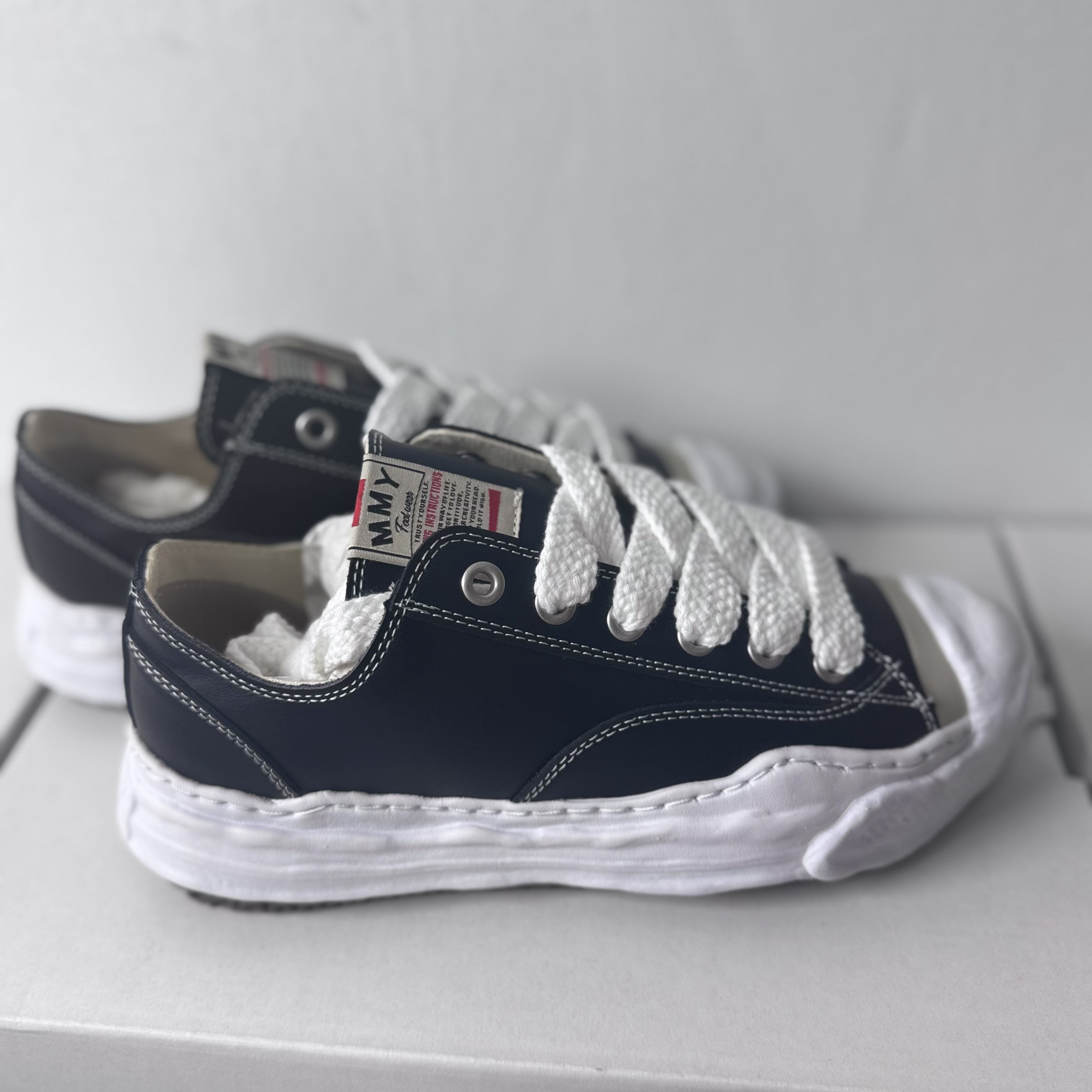 Maison MIHARA YASUHIRO low-top lace-up sneakers - Walmart.com Maison MIHARA YASUHIRO low-top lace-up sneakers - Walmart.com