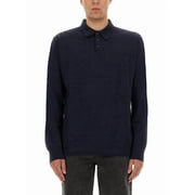 Maison Margiela Buttoned Collar Wool Polo Mens
