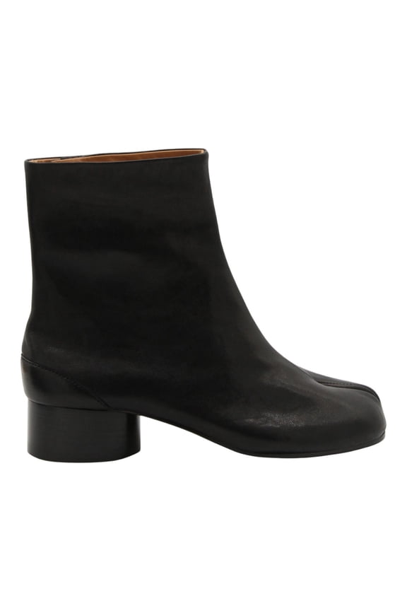 Ankle Boots With Distinctive Split-Toe Design Black (Women's)