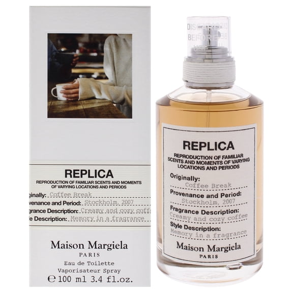 Maison Margiela Men's Replica Coffee Break EDT Spray 3.4 oz Fragrances