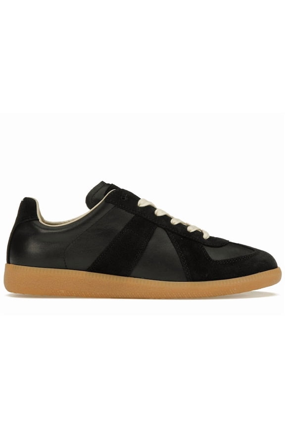 Men's Replica German Army Trainer (GATs) Black Gum Shoes, from StockX