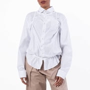 Maison Margiela Relaxed Fit Cotton Shirt, Brand Size 38 US Size 4