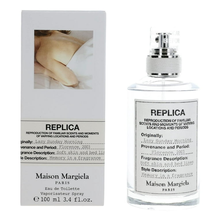 Replica Lazy Sunday Morning Eau De Toilette Spray By Maison Margiela - 3.4 oz Replica Lazy Sunday Morning Eau De Toilette Spray By Maison Margiela - 3.4 oz