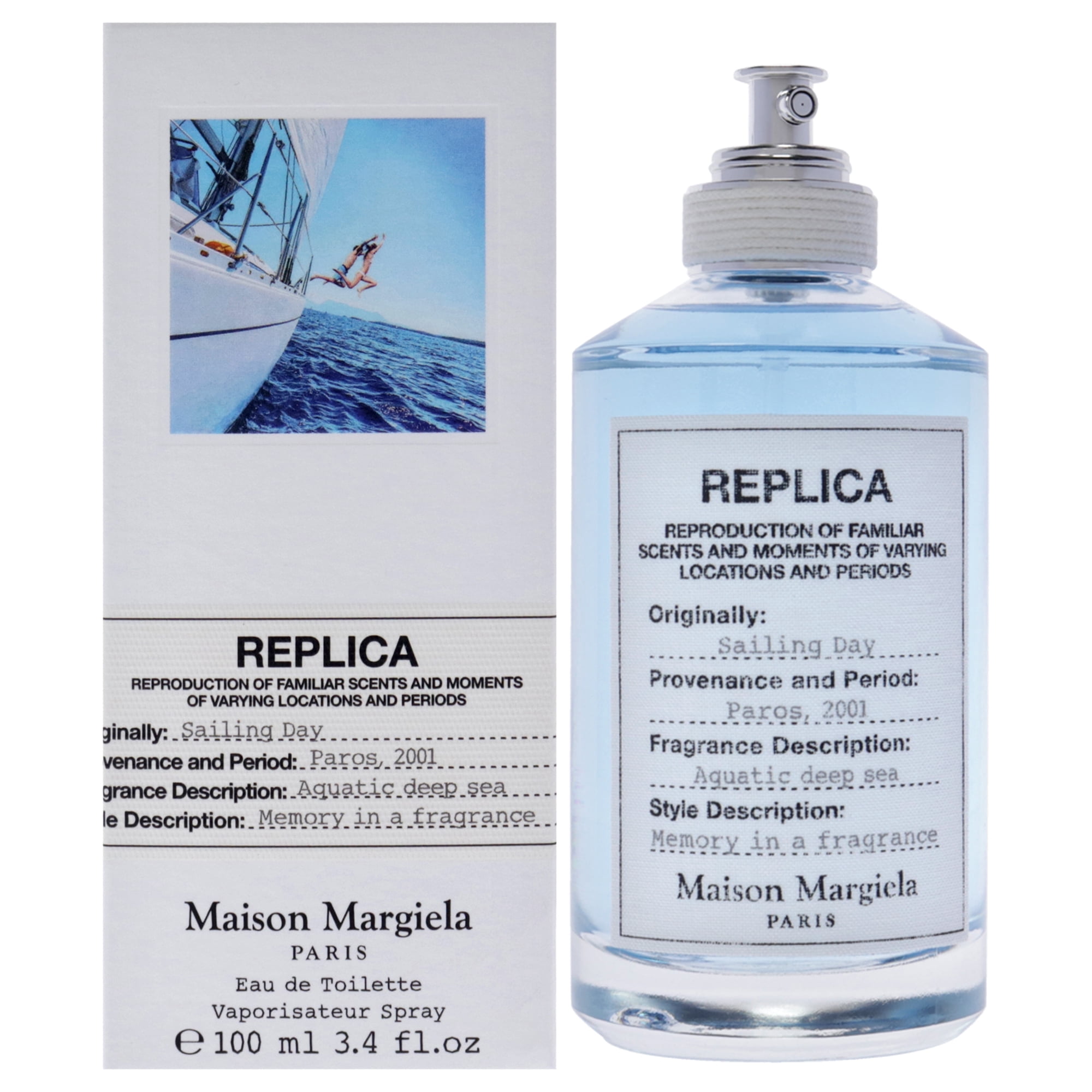 Maison Margiela, EDT Spray, 3.4 oz, Replica Sailing Day - Walmart.com