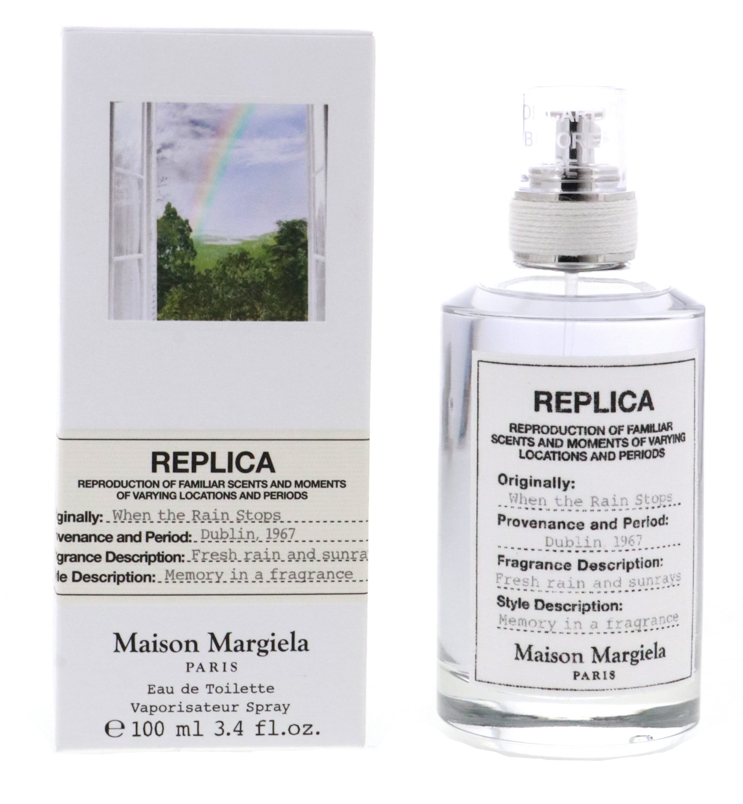 Replica When The Rain Stops Eau De Toilette Spray (Unisex) By Maison Margiela - 3.4 oz Replica When The Rain Stops Eau De Toilette Spray (Unisex) By Maison Margiela - 3.4 oz