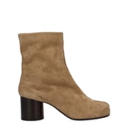 Maison Margiela Suede Boot Tabi Split-Toe Ankle Boots Brown Womens