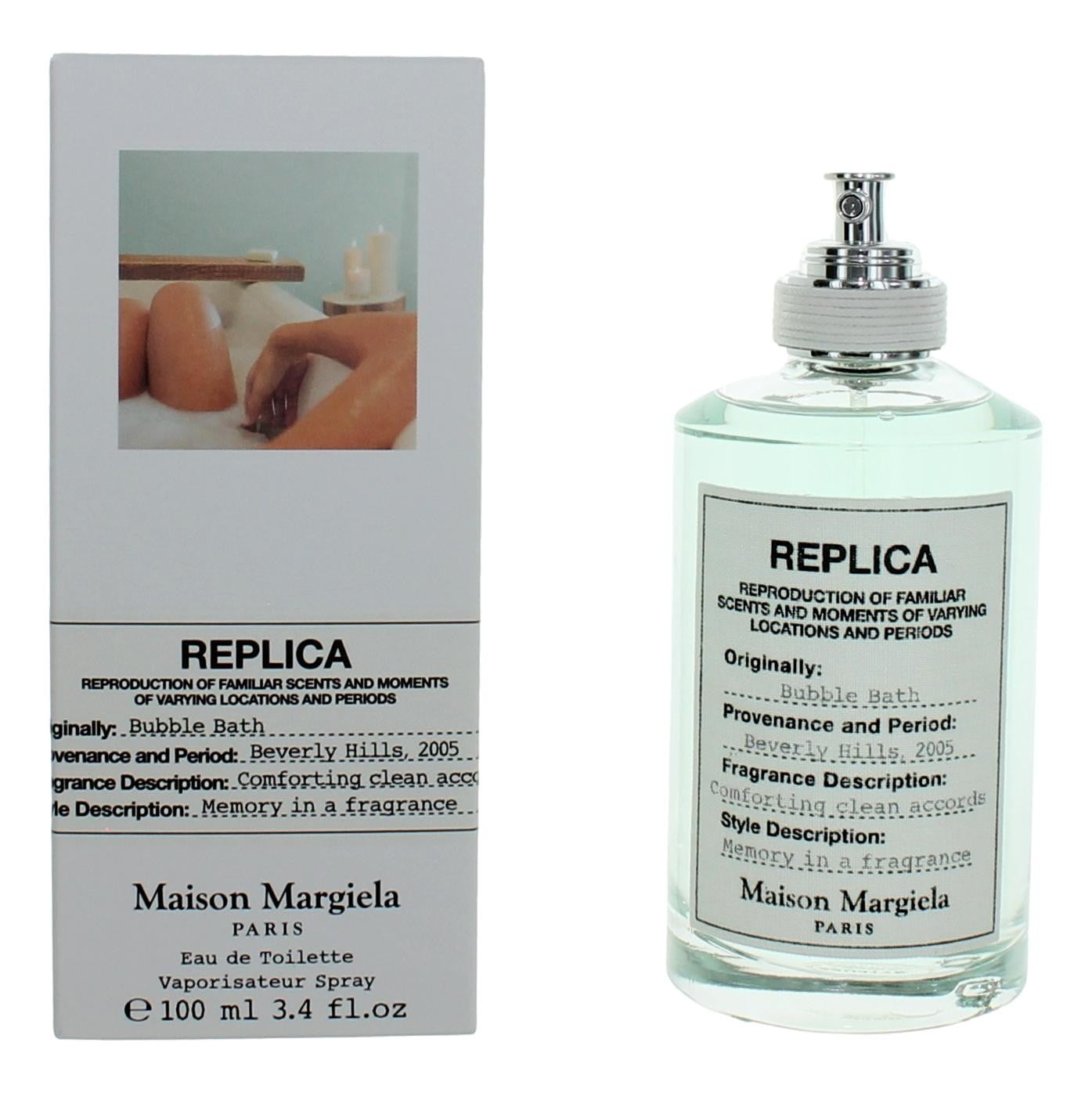 香水(ユニセックス) Maison Margiela REPLICA Bubble Bath 100 Maison Margiela Unisex Replica Bubble Bath EDT Spray, 3.4 oz