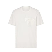 Maison Margiela White Sheer Tape Detail Cotton T-Shirt Men's