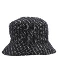 thumbnail image 1 of Maison Michel Ladies Black Boucle Jason Bucket Hat, Size Medium, 1 of 1