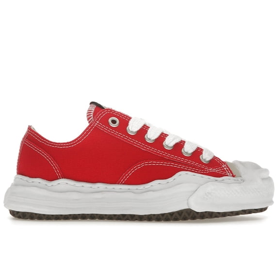 Maison Mihara Yasuhiro Men's Hank OG Sole Canvas Low Red Shoes, from StockX