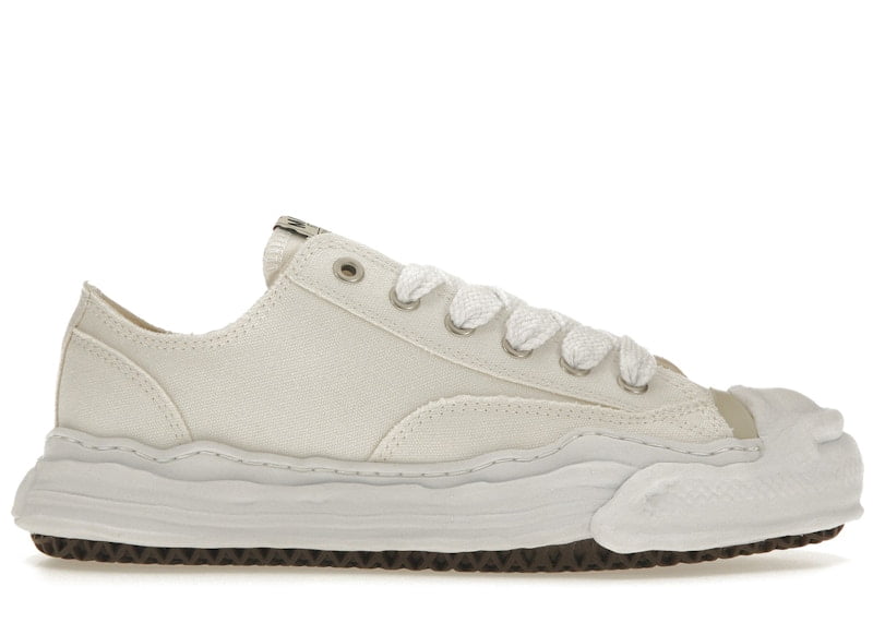 Maison Mihara Yasuhiro Men's Hank OG Sole Canvas Low White Shoes