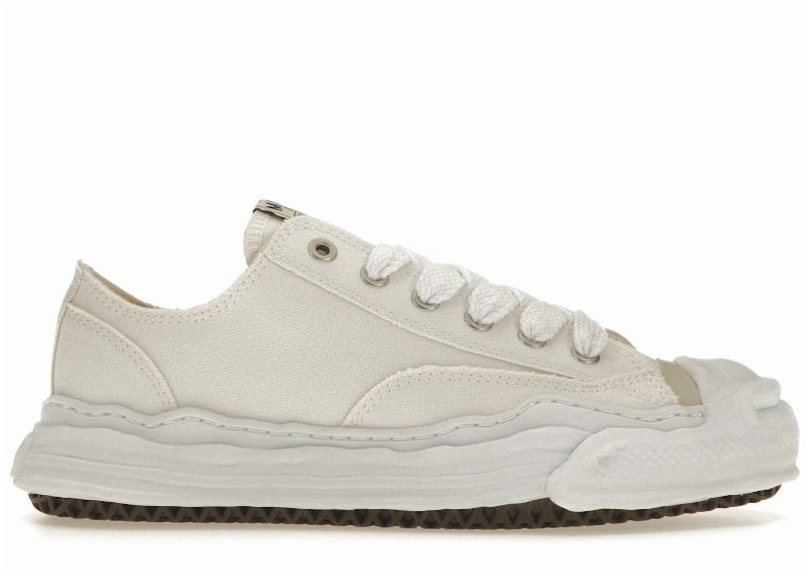 Maison Mihara Yasuhiro Men's Hank OG Sole Canvas Low White, from