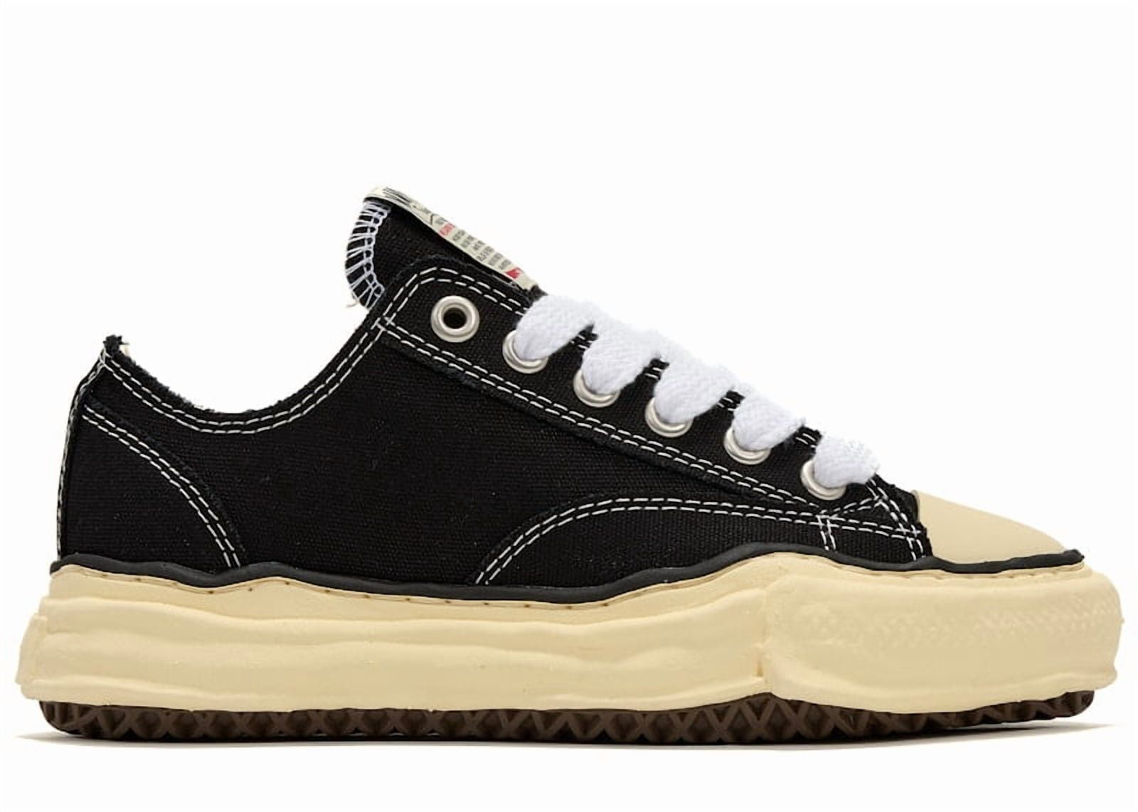 Maison Mihara Yasuhiro Men's Peterson OG Sole Canvas Low Black