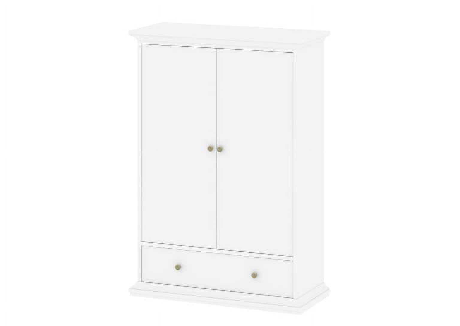Maison Park Small Wardrobe, White