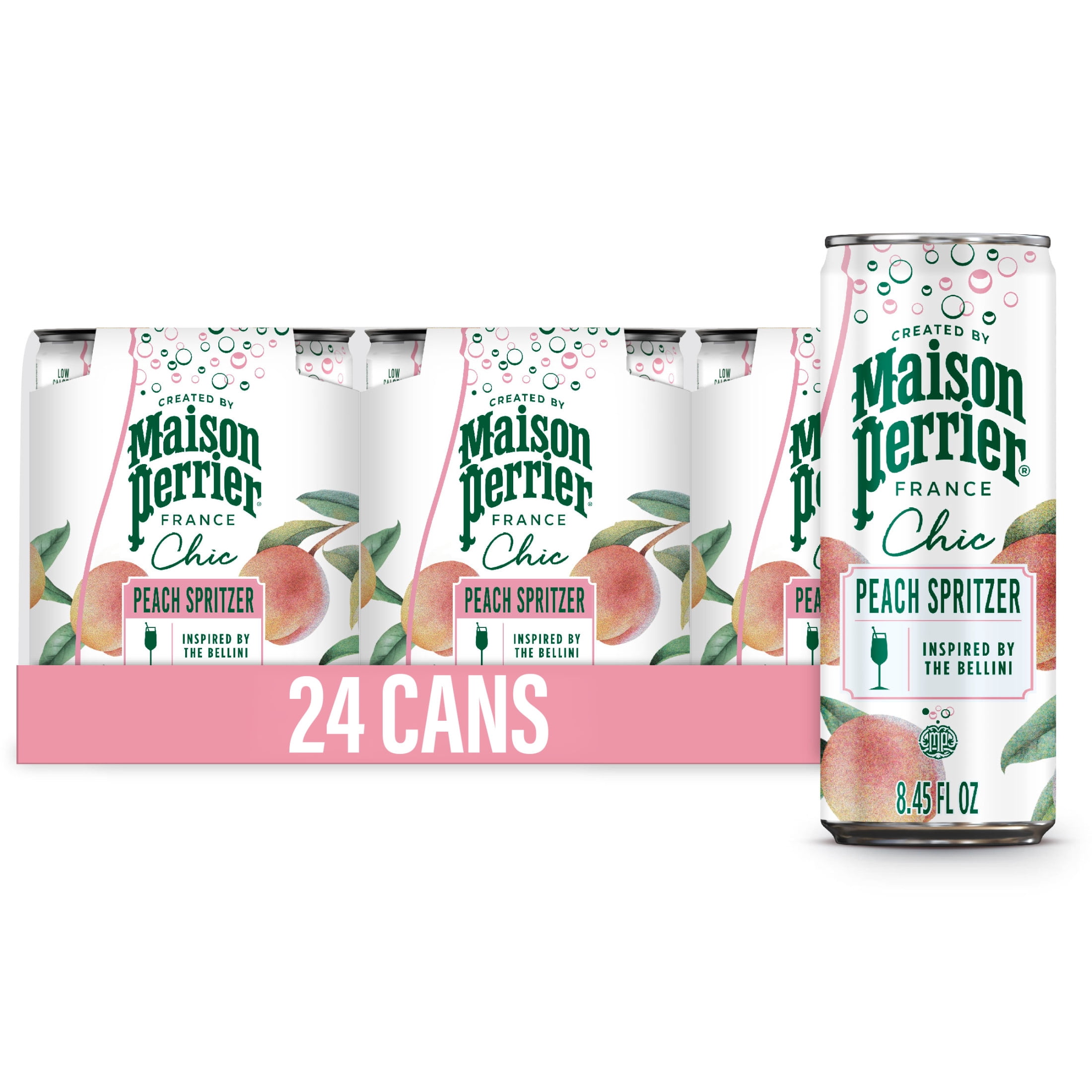 Maison Perrier Chic Mocktails, Variety Pack Non-Alcoholic Cocktail Mixers, 12 Pack