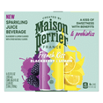 thumbnail image 1 of Maison Perrier French Kiss Flavored Water Blackberry Lemon 11.15 oz 2 cans, 1 of 4