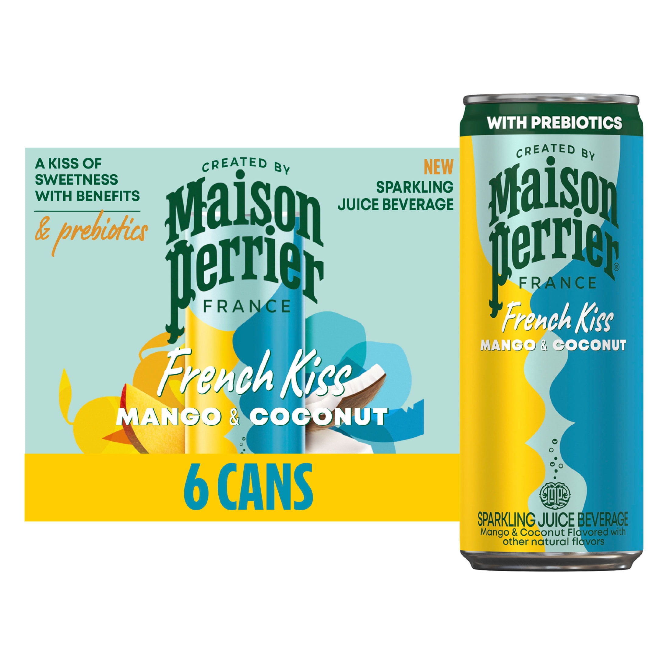 Maison Perrier French Kiss Flavored Sparkling Water with