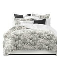 thumbnail image 1 of Maison Toile Black Comforter Set Full, 1 of 5