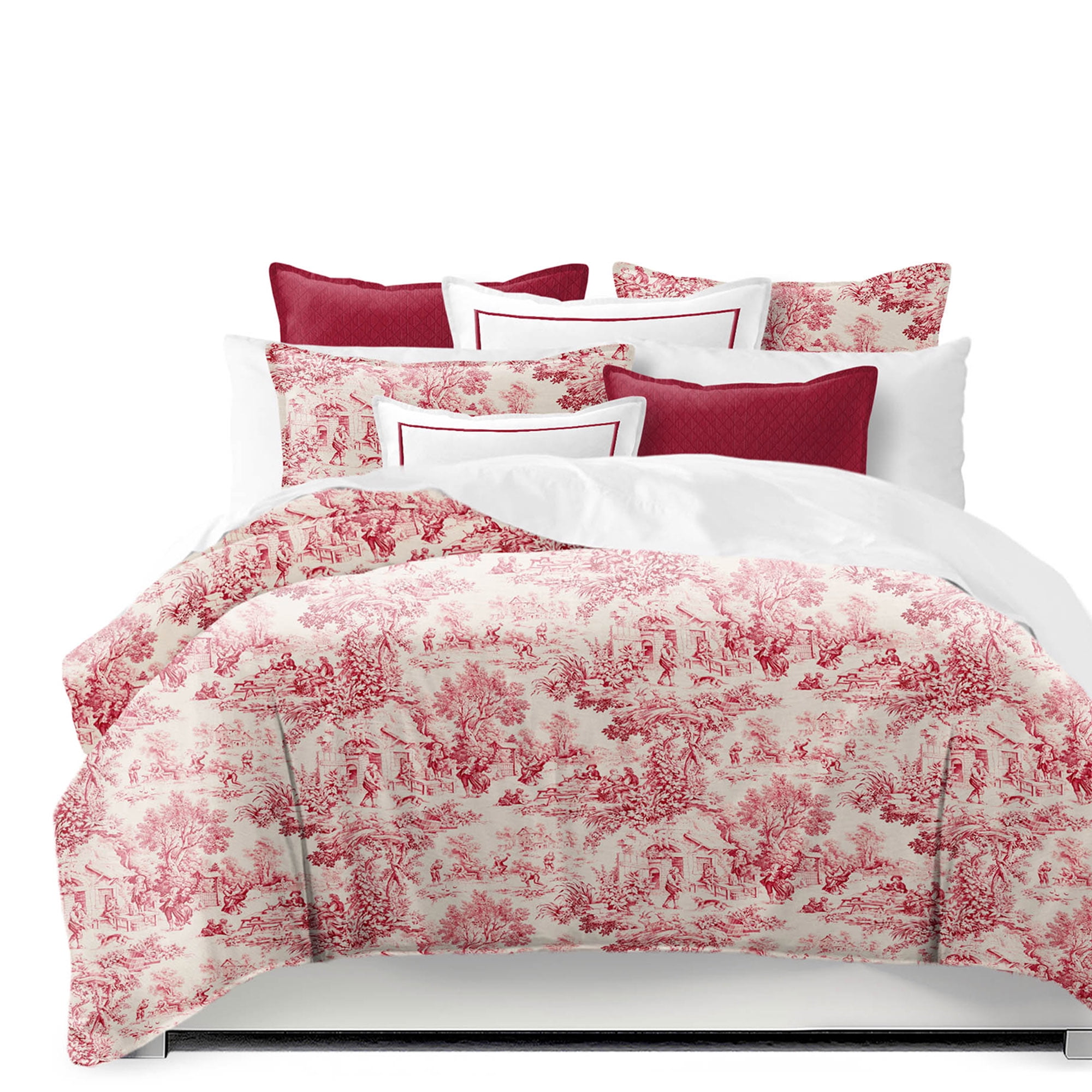 Maison Toile Red Comforter Set Twin