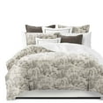 thumbnail image 1 of Maison Toile Sepia Coverlet Set Super King, 1 of 5