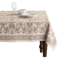thumbnail image 1 of Maison d' Hermine Allure 100% Cotton Tablecloth for Kitchen Dining Tabletop Decoration Parties Weddings (Square, 60 Inch by 120 Inch)., 1 of 3