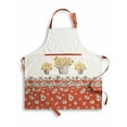 thumbnail image 1 of Maison d' Hermine Apron 100% Cotton 27.50Inch x 31.50Inch 1 Piece Adjustable Neck Strap Cloth Apron with Center Pocket for Mothers Day Gifts, Chef, Wo, 1 of 8