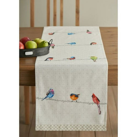 Maison d' Hermine Birdies Table Runner