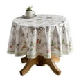 thumbnail image 1 of Maison d' Hermine Christmas Dew 100% CottonTablecloth for Kitchen Dining Tabletop Decoration Parties Weddings (Round, 63 Inch Diameter), 1 of 3