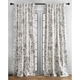 thumbnail image 1 of Maison d' Hermine Curtains 100% Cotton (50"x108") Two Panel Easy Hanging with a Rod Pocket & Loop, for Kitchen, Offices Drapes, Living Rooms, Bathroom, 1 of 1