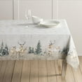 thumbnail image 1 of Maison d' Hermine Deer In The Woods 100% Cotton Tablecloth 54 Inch by 54 Inch., 1 of 7