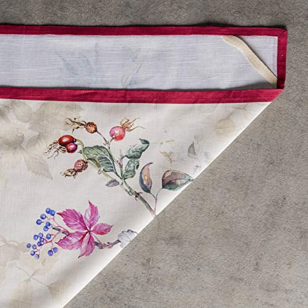 Maison D Hermine Miller Cortina 100% Algodon, Un Panel Para