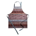thumbnail image 1 of Maison d' Hermine Fair Isle 100% Cotton 1 Piece Kitchen Apron with an Adjustable Neck & Hidden Centre Pocket with Long Ties for Women Men Chef (27.50"x31.50"), 1 of 3