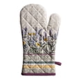 thumbnail image 1 of Maison d' Hermine Fanny Lavender 100% Cotton Cooking Gloves | Oven Mitt for BBQ | Cooking | Baking | Grilling | Microwave | Barbecue | Spring/Summer (7.5 Inch by 13 Inch), 1 of 5