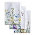 thumbnail image 1 of Maison d' Hermine Fleurs De Mai 100% Cotton Set of 3 Multi-Purpose Kitchen Towel Soft Absorbent Dish Towels Tea Towels Bar Towels Spring/Summer (20 Inch by 27.50 Inch), 1 of 6